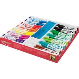 Schoolpack 168 feutres effaçables à sec Makerpeps - Image principale