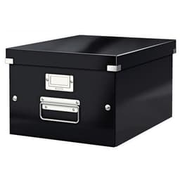Boîte archivage noir 28.1X20X37 cm pour format A4 - Image principale