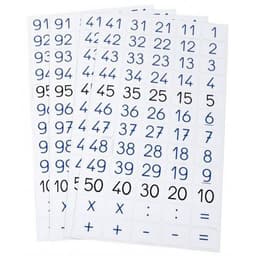 Chiffres magnétiques 0 à 100 - Image principale