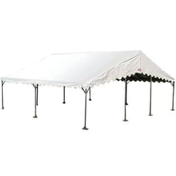 Module de base Super plein air 8x12m - 96 m² toit blanc + armature - Image principale