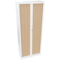 Armoire métal rideaux PVC lame terminale recouverte hauteur 198 cm Acial - Image 2