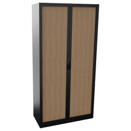 Armoire métal rideaux PVC lame terminale recouverte hauteur 198 cm Acial - Image 3