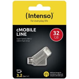Clé USB 3.0/USB 3.1 Type C cMobile Line - 32Go INTENSO - Image 5