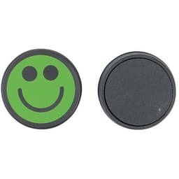 Lot de 5 plots magnétiques Smiley, Coloris : Vert - Image 4