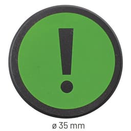 Lot de 5 aimantsean Management Attention Vert - Image 4