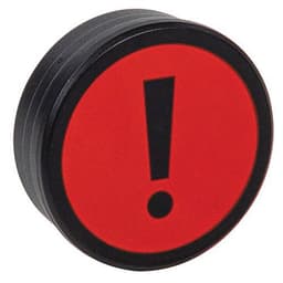 Aimant rond avec symbole Point d'exclamation - Image 4