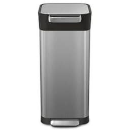 Poubelle Intelligent Waste Titan Slim 20L, Joseph argent - Image principale