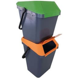 Poubelle EasyMax 35 L noir/vert - Image 5