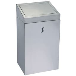 Corbeille push inox brossé - 25 L - Image principale