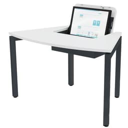 Poste écran incurvé rabattable Arcade mélaminé - Image 2