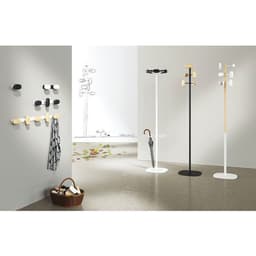 Portemanteau Sherwood 6 patères Bois et Blanc - Image 2