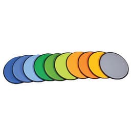 Lot de 10 coussins avec sac de rangement Confetti - Image 9