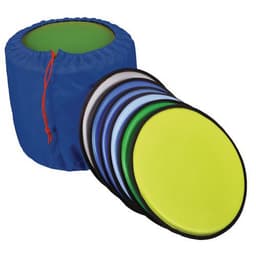 Lot de 10 coussins avec sac de rangement Confetti - Image principale