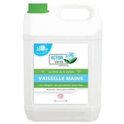 Action Verte liquide vaisselle main Ecocert 1L ou 5 L - Image 2