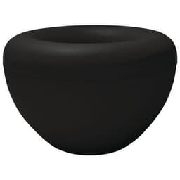 2 jardinières intérieures Scoop avec pots - gris anthracite - Image principale