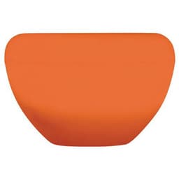 2 jardinières extérieures Scoop light - orange - Image principale
