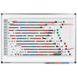 PREMIUM planning annuel 53 semaines 60x90cm Acier laqué - Image 2