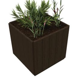 Jardinière Canopée carrée plastique recyclé Espace Urbain - Image principale