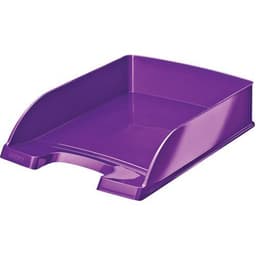 Lot de 5 Corbeille à courrier Leitz WOW Violet - Image principale
