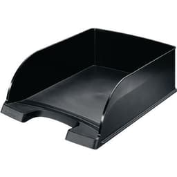 Lot de 4 Corbeille à courrier Leitz Plus, Jumbo Noir - Image principale