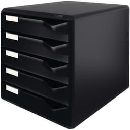 Bloc de classement Leitz 5 tiroirs Noir - Image principale