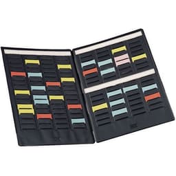 Mini planning à fiches T, 4 colonnes 17 fiches indice 1,5 - Image principale