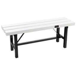 Banc pvc blanc - À monter - Manutan Expert - Image principale