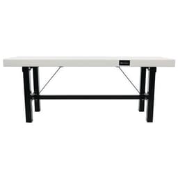 Banc pvc blanc - À monter - Manutan Expert - Image 3