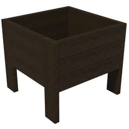 Jardinière 4 pieds 68 x 68 cm - marron - Image principale
