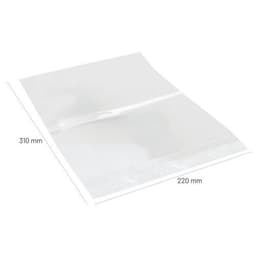 1000 sacs adhésifs l x H : 220 x 310 mm - Image 3