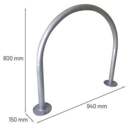 Support cycle individuel large acier - Image 3