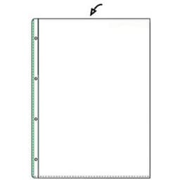 Lot de 100 Pochette perforée standard, A3 à l"italienne, pp, - Image principale