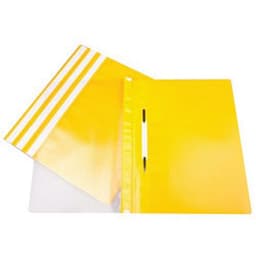 Lot de 1250 Chemise à lamelles, A4, film PP, jaune - Image principale