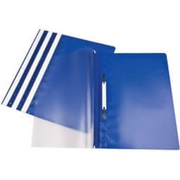 Lot de 1250 Chemise à lamelles, A4, film PP, bleu foncé - Image principale