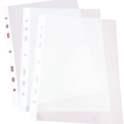 Lot de 600 Pochette perforée, A5, film PP, grainé - Image principale