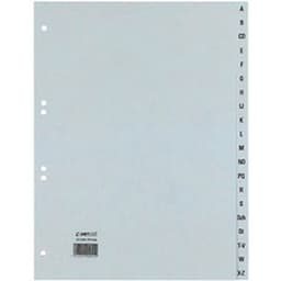 Intercalaires alphabétiques en plastique, format A4 - Image principale
