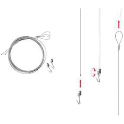 Kit de suspension pour cadre affichage 2 faces Vit'Clac - Image principale