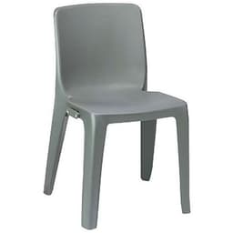 Chaise empilable et assemblable Denver M2, anthracite - Grosfillex - Image principale