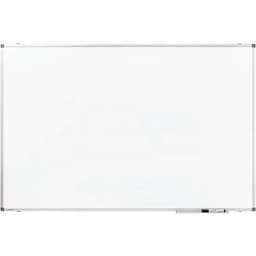 PREMIUM tableau blanc 100x150cm Acier laqué blanc - Image principale