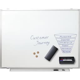 PROFESSIONAL tableau blanc 75x100cm Émail blanc - Image 3