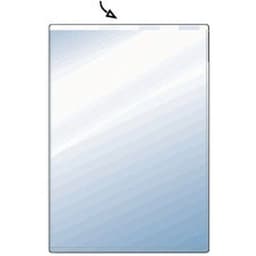 Lot de 25 Etuis de poche, PVC, simple, 0,17 mm, Format: DIN A8 - Image principale
