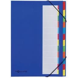Lot de 6 Trieur DESKORGANIZER Color, 12 poches, bleu - Image principale