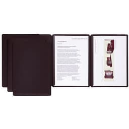 Lot de 6 Chemise de présentation / candidature "Sprint",noir - Image principale