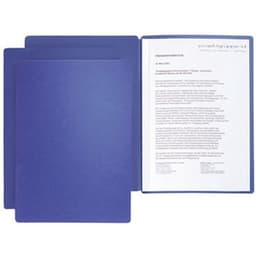 Lot de 6 Chemise de présentation / candidature "Star", A4, bleu - Image principale