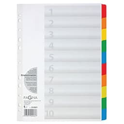 Intercalaires en carton, avec couverture, A4 - Image principale
