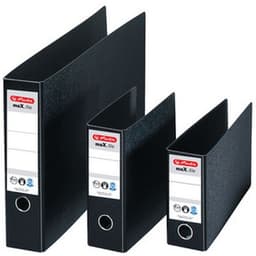 Lot de 6 Classeur en carton rigide maX.file, A5 paysage, bleu ange - Image principale