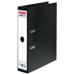 Lot de 6 Classeur suspendu maX.file, dos: 70 mm,noir - Image principale