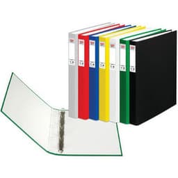 Lot de 6 Classeur à anneaux maX.file protect, A4, 4 anneaux, bleu - Image principale