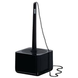 Stylo-bille sur socle i-Line, plastique, noir - Image principale