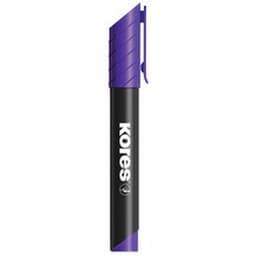 Lot de 12 Marqueur permanent "K MARKER", pointe biseautée violet - Image principale